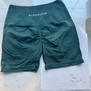 Alphalete Amplify Shorts Pier Blue XS